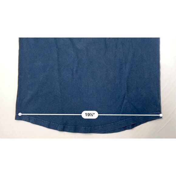 Simply Southern AX9 E608 Graphic T-shirt "Sail Away" Navy Blue LS Shirt Small - Picture 5 of 10